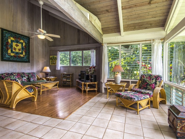 Hanalei Family House Rental Jean & Abbott Properties