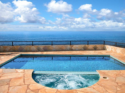 Blue Horizons: Oceanfront Poipu Home
