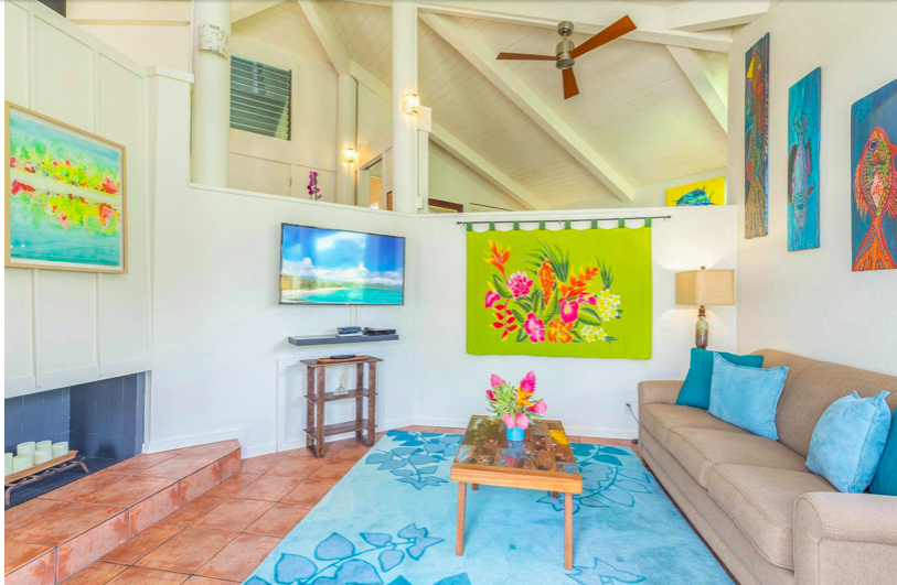 Paliuli #1 Princeville Vacation rental interior