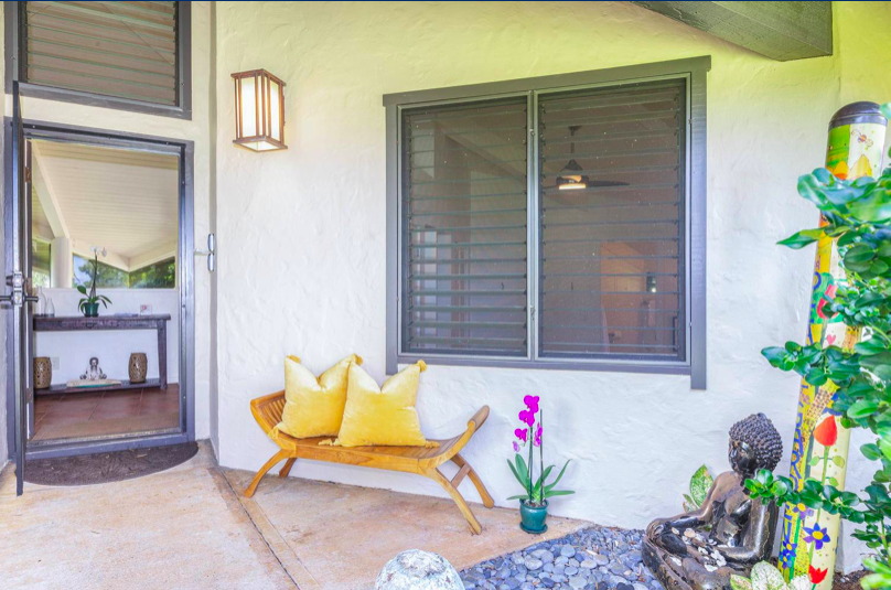 Paliuli #1 Princeville Vacation rental patio