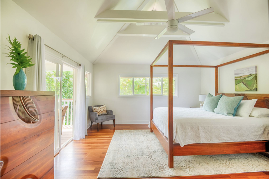 Hale Kauai Haena master bedroom