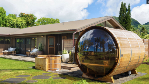 Lani Kai Hanalei Bay beachfront home exterior 