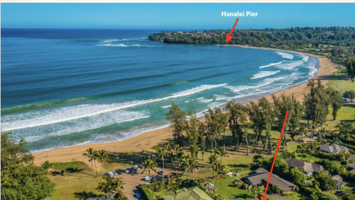 Hale Maluhia Hanalei Beachfront 