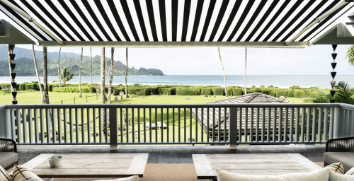 Hanalei Dream Estate Deck View