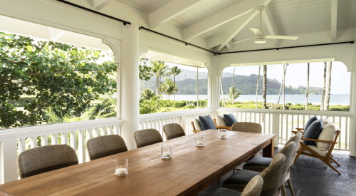 Hanalei Dream Estate Outdoor Dining